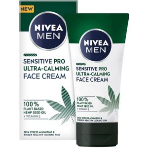 Nivea Men Sensitive Pro Moisturizing-soothing Face Cream 75 Ml