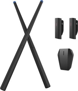 Schlagzeug somatosensorisches Schlagzeug 1 Set Somatosensory Virtual Drum Kit Air Drumsticks Musikinstrument fuer Home Studio Outdoor Camping