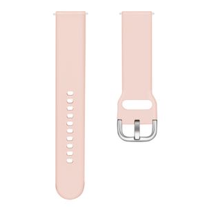 INF Uhrenarmband aus Silikon Rosa Samsung Galaxy Watch 5 40mm 44mm/Watch 4 40mm 44mm/Watch 4 Classic 42mm 46mm, Garmin Vivoactive 3/ Vivomove/HR, Forerunner 645/ 245, Huawei Watch GT 4