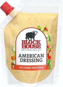 BLOCK HOUSE Salatdressing AMERICAN, 250ml Folienbeutel