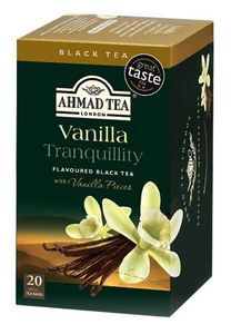 Ahmad Tea - Schwarzer Tee Vanillearoma 40g,  20 Beutel