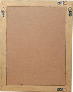 Wandspiegel 35,5x4x47 cm vertikal/horizontal - Spiegel antikiertem Golden Finish - Ganzkörperspiegel weiß - Badspiegel barock