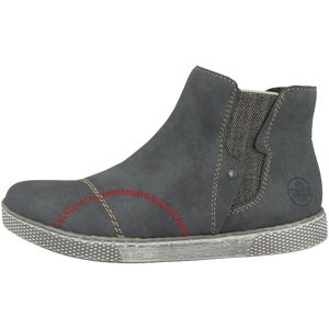 Rieker Damen Schuhe Chelsea Boots Kurzstiefel Z1261, Größe:39 EU, Farbe:Blau