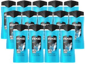 AXE 3in1 Duschgel & Shampoo Ice Chill XL 14x 400ml Showergel Men Shower Gel Herren Männer Shampoo