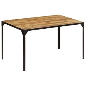 vidaXL Jedálenský stôl 140 x 80 x 76 cm Mango masív