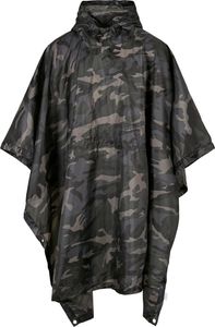 Brandit BD3169 | Ripstop Poncho One Size - Farbe: darkcamo - Größe: One Size Brandit BD3169 | Ripstop Poncho One Size - Farbe: darkcamo - Größe: One Size