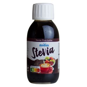 Steviola® Stevia Fluid Kaffee 125ml | Flavour Drops | vegan | flüssige Süße | Stevia Tropfen | Zuckerersatz | kalorienarm | flüssiges Stevia