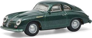 Schuco 452658000 Porsche 356A Coupe dunkelgrün Maßstab 1:87 Modellauto