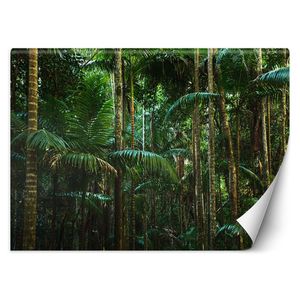Fototapete Regenwald - Vliestapete abwaschbare Deko Wohnzimmer 350x245 cm