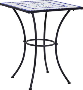 vidaXL Mosaik-Bistrotisch Blau und Wei? 60 cm Keramik vidaXL Mosaik-Bistrotisch Blau und Wei? 60 cm Keramik