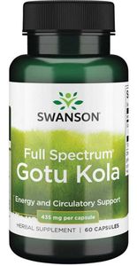 Gotu Kola 435 mg 60 Kapseln Swanson Health Products