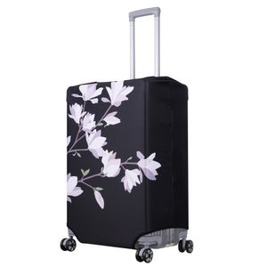 kwmobile Koffer Hülle für Koffer (XL) - Elastische Kofferschutzhülle mit Reißverschluss - Reisekoffer Überzug Case