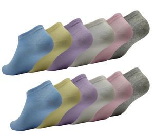 12 Paar Damen Sneaker Socken Basic Baumwolle, 12 Paar, mix 39-42