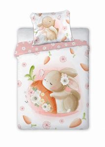 Baby und Kinder Bettwäsche 100x135cm Edition "Hase"