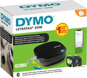 DYMO Tisch-Beschriftungsgerät LetraTag LT 200B Vorteilspack