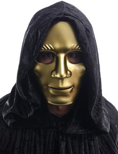 Halloween Maske Mystery Man "No ID" | Gold