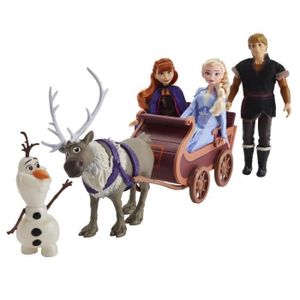 Hasbro: Frozen 2, Abenteuerliche Schlittenfahrt, Puppenschlitten E5517EU4