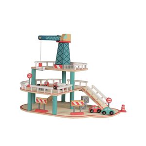 Egmont Toys Holzwerkstatt mit Baukran. 46x36x38 cm