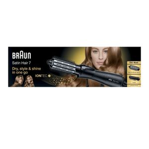 Braun Satin Hair 7 AS 720 Warmluft-Lockenbürste mit IONTEC Technologie (inklusive Kamm-und Bürstenaufsatz)