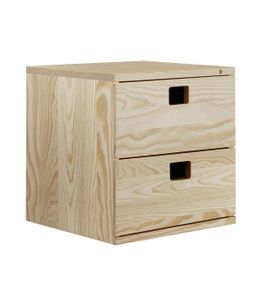 ASTIGARRAGA Dinamic, Holz, 2 Schublade(n), Holz, 1,6 cm, 36,2 mm, 33 mm