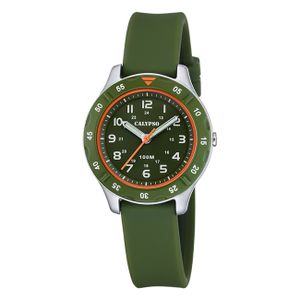 Calypso Jugend Kinderuhr Kautschuk grün Calypso Junior Armbanduhr UK5847/2