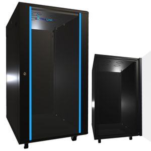 Extralink Szafa Rack Stojąca 22U 600X800 Czarna