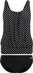 LASCANA Oversize-Tankini schwarz-weiß Größe 38 LASCANA Oversize-Tankini schwarz-weiß Größe 38