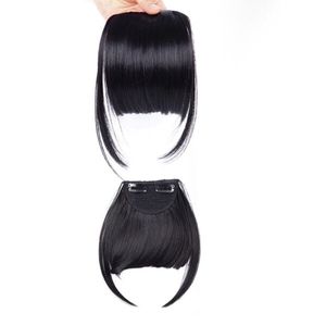 Pony-Haarverlängerung, professionelle Haarverlängerung, Haarverlängerung, natürlicher Haar-Look, verleiht Volumen, Länge und Glanz,schwarz – Hairbangs