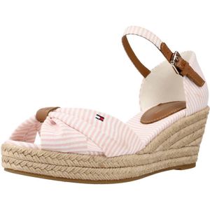 TOMMY HILFIGER HIGH WEDGE SEERSUCKER Rosa