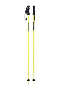 BLACK CREVICE - Alpin Skistöcke | Farbe: Neongelb | Länge: 125 cm