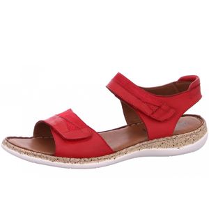 Libelle Damen Sandale in Rot, Größe 39
