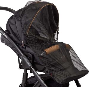 Kinderwagen Moskitonetz schwarz