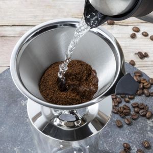 Hochwertiger Kaffeefilter aus Edelstahl für aromatischen Genuss