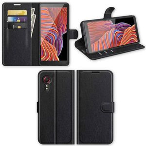 Samsung Galaxy Xcover 5 Mobile Phone Case Wallet Premium Black Protective Sleeve Case Cover Cases  príslušenstvo