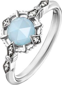 Thomas Sabo Damenring mit Aquamarin