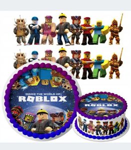 Roblox Game Essbar Tortenaufleger Torte Tortenbild Fototorte Zuckerbild Boy Junge Premium 0,6mm