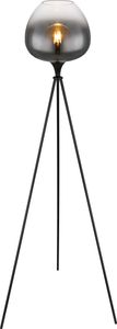 Globo Lighting Stehleuchte Metall schwarz matt, 1x E27
