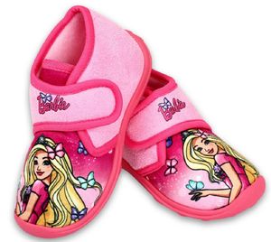 Barbie Hausschuhe Kindergartenschuhe Mädchen Schuhe mit Klettverschluss Gr. 27