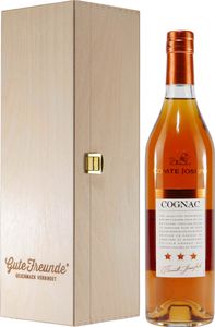 Comte Joseph Cognac mit Geschenk-Holzkiste