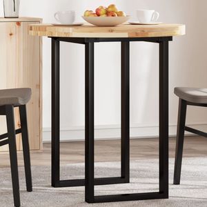 vidaXL Tischplatte Rund Ø70x4 cm Massivholz Akazie vidaXL Tischplatte Rund Ø70x4 cm Massivholz Akazie