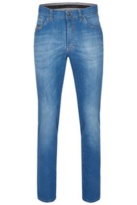 Club of Comfort - Herren Stretch Jeans Hose, Henry (6516), Farbe:Hellblau (146), Größe:W36/L32