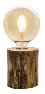 Nino Leuchten Tischlampe Wohnzimmer Tischleuchte Schlafzimmer Holz Glas 51760146