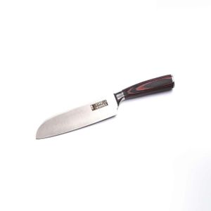 Henssler Schnelle Nummer Messer Santoku, Edelstahl, 29 cm