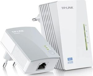 TP-Link TL-WPA4220 ZESTAW AV600 Powerline WLAN 2 ZESTAWY (2x LAN)