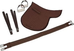 Kerbl Haflinger-Sattel Leder Braun 32198 Kerbl Haflinger-Sattel Leder Braun 32198