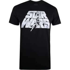 Star Wars - T-Shirt für Herren TV452 (S) (Schwarz)