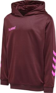 Hummel hmlPROMO POLY HOODIE - BIKING RED/RASPBERRY SORBET - 2XL Hummel hmlPROMO POLY HOODIE - BIKING RED/RASPBERRY SORBET - 2XL