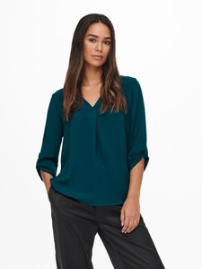 Damen JDY Lange Hemd Bluse 3/4 Ärmel JDYDIVYA Freizeit Tunika | 34