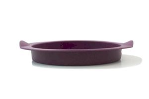 TUPPERWARE Silikónová forma na pečenie Hladká okrúhla fialová SMALL 16 cm Silikónová forma na pečenie + utierka na pranie