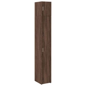 vidaXL Vysoká skriňa úzka dubový vzhľad 30x42,5x225 cm materiál na báze dreva